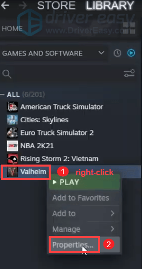 Valheim verify integrity of game files